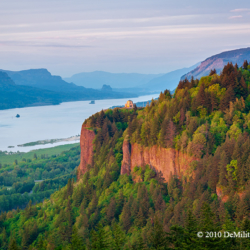 520 Sunset At Vista House, Crown Point, Columbia River Gorge, NSA, OR