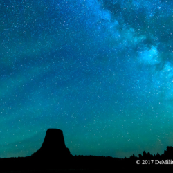 657 Devils Tower Under the Stars, Devils Tower NM,WY